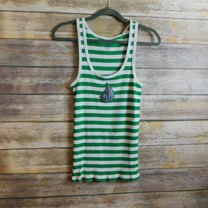 J. Crew Nautical Tank Top Size L